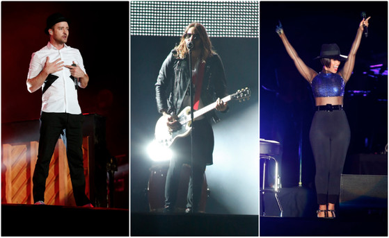 Rock in Rio, Justin Timberlake, Jared Leto, Alicia Keys Rock in Rio, Justin Timberlake, Jared Leto, Alicia Keys